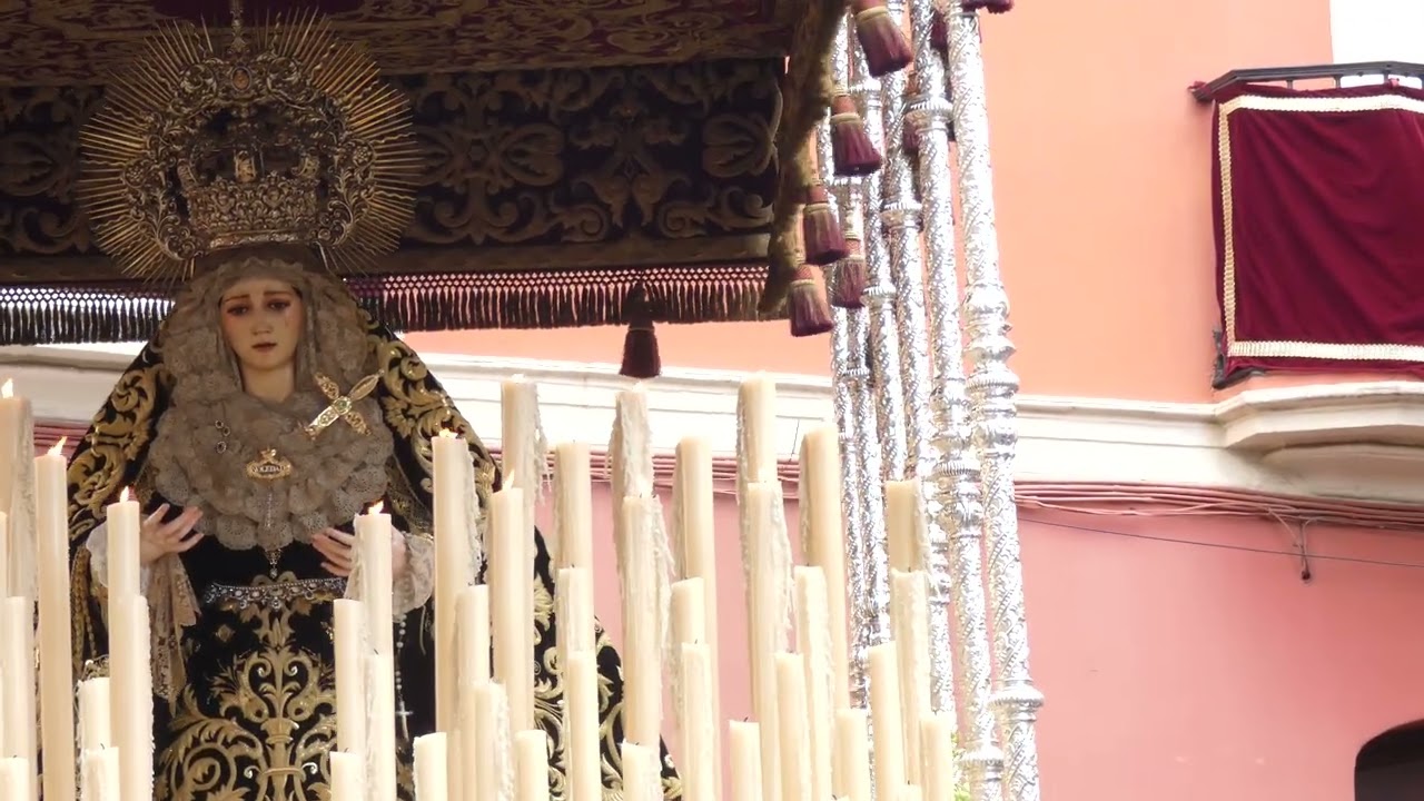 4K | Virgen de la Soledad | Hermandad de los Servitas | Sábado Santo Sevilla 2025