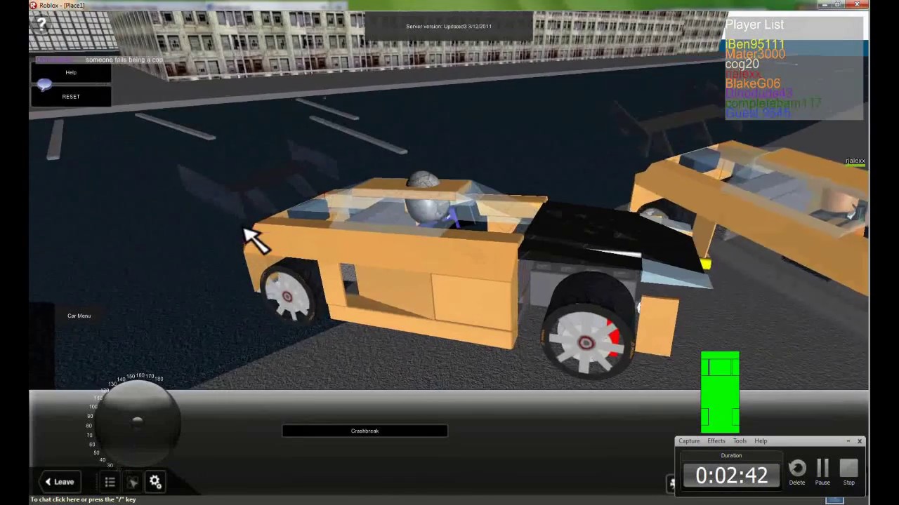 ROBLOX - City Roam V 0.68 (Update Motorbike)