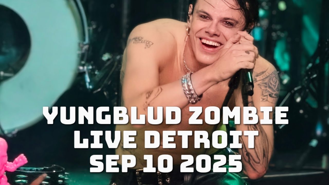 Yungblud Zombie Live Encore Finale [EXPLICIT] Detroit Idols Tour 09/10/25