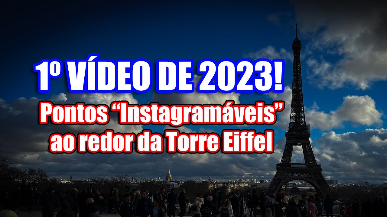 LINDOS PONTOS PARA FOTOS AO REDOR DA TORRE EIFFEL! #andredegrossi #torreeiffel #paris