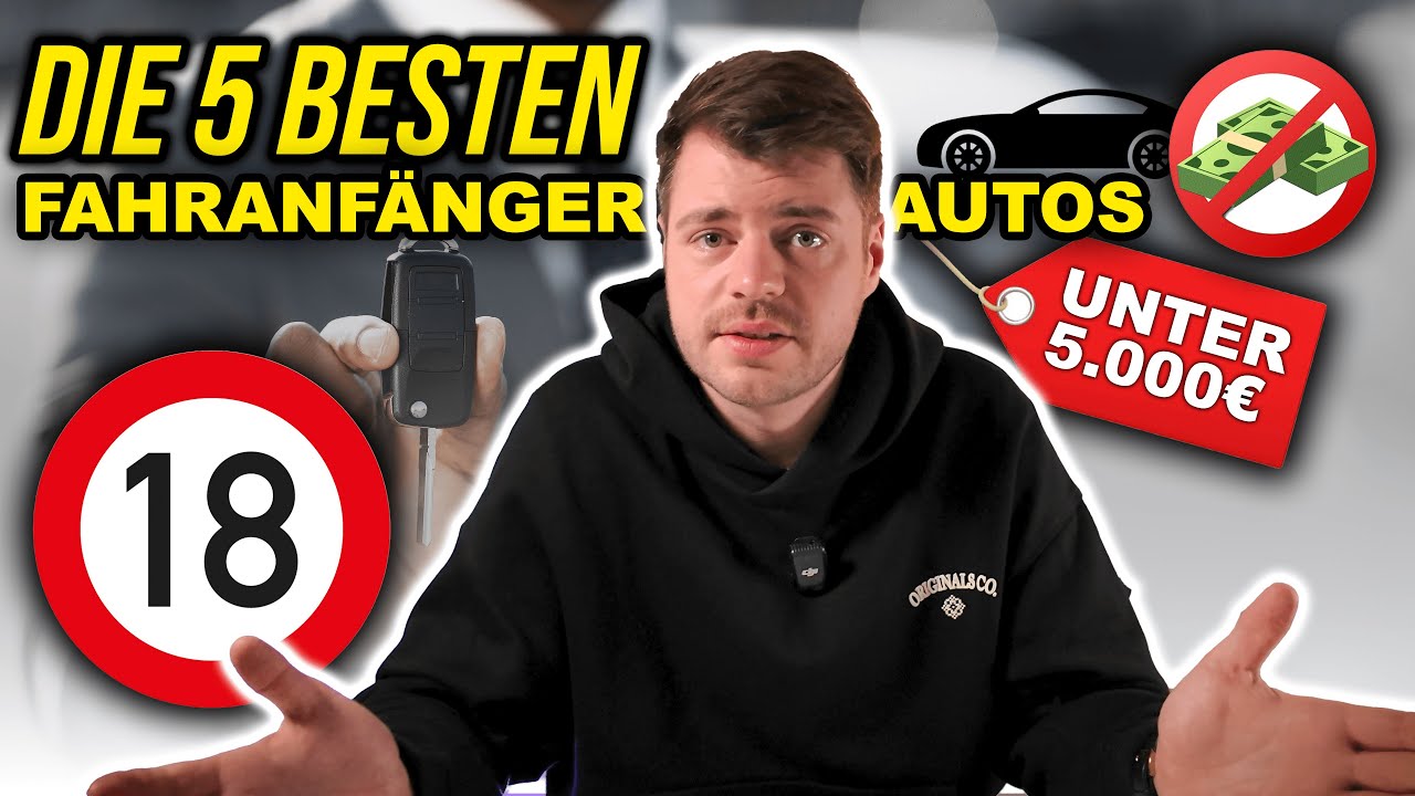 Die 5 besten Anf&auml;ngerautos f&uuml;r unter 5.000,-&euro; | Autoh&auml;ndler packt aus! #erstwagen #fahranf&auml;nger