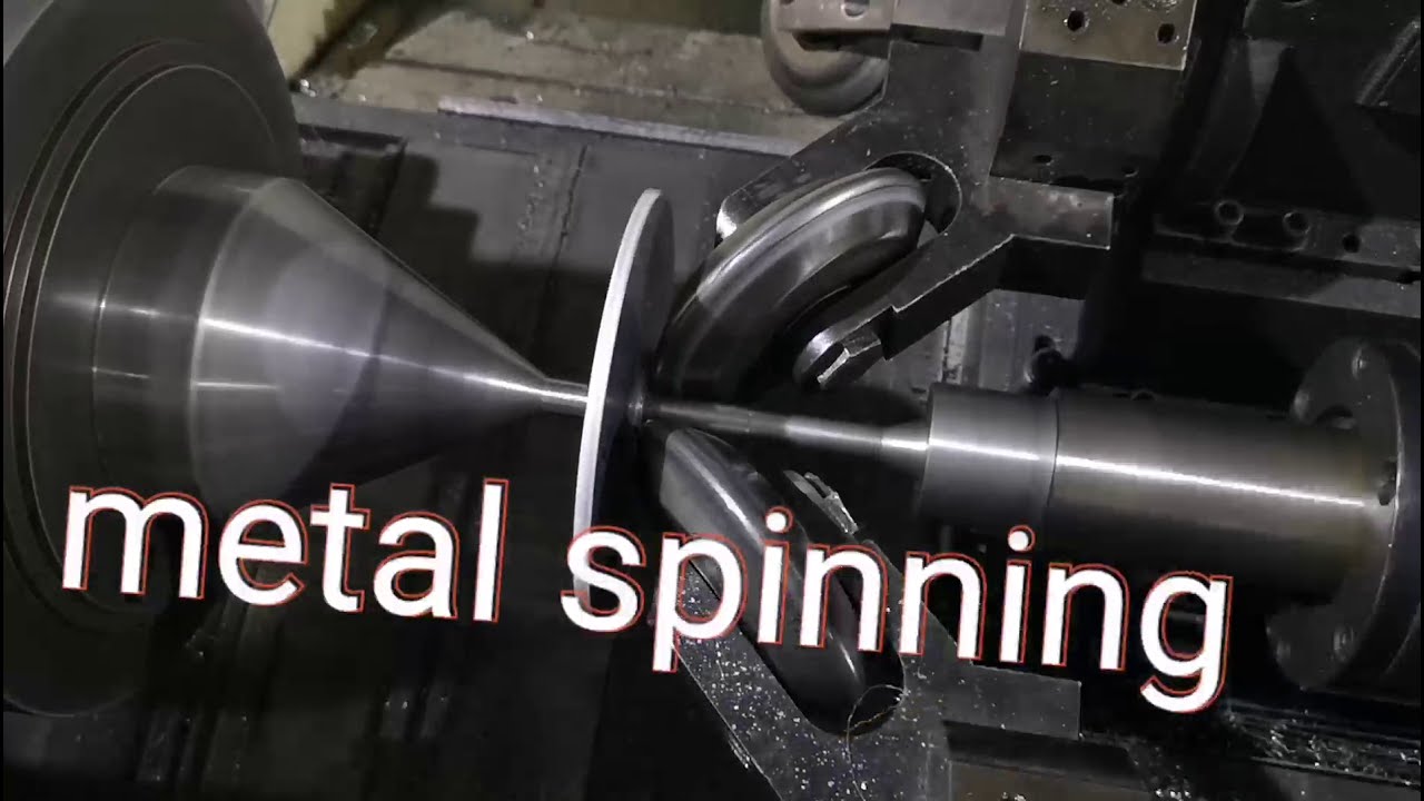 6mm aluminum alloy metal spinning process - shear spinning
