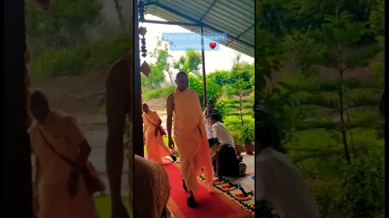 Darshan of Omswami Gurumaharaj #omswami #sriharii #sribadrikaashram