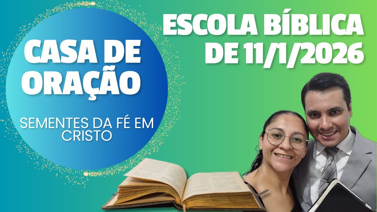 Escola Bíblica do dia 11/1/2026. Lição 10: Espírito — O âmago da vida humana