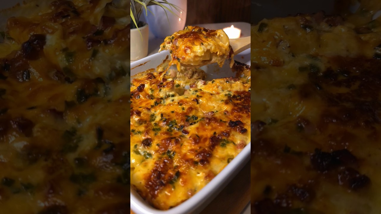 Potato Gratin with Bacon
