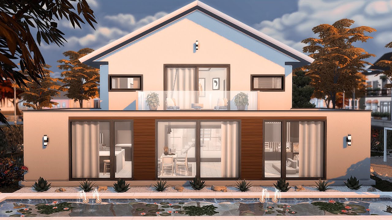 COZY FAMILY HOUSE  | THE SIMS 4 | NO CC | Stop-motion