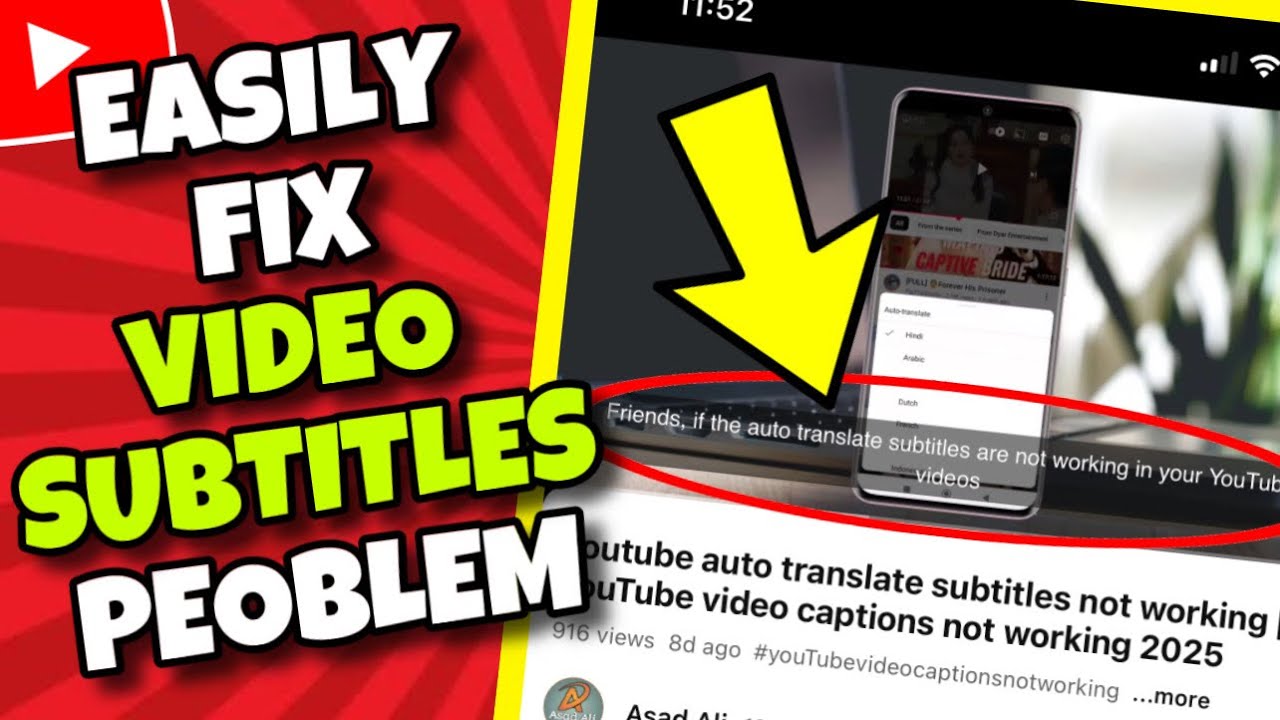 How to fix YouTube Video Captions not Working - Auto Translate Captions & Subtitles Error