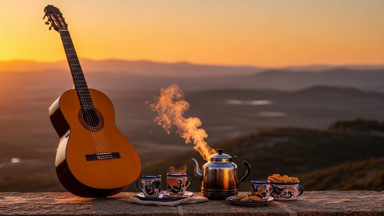 Spanish Guitar - Relaxing Flamenco Rumba Instrumental With Gentle Balance And Calm Space