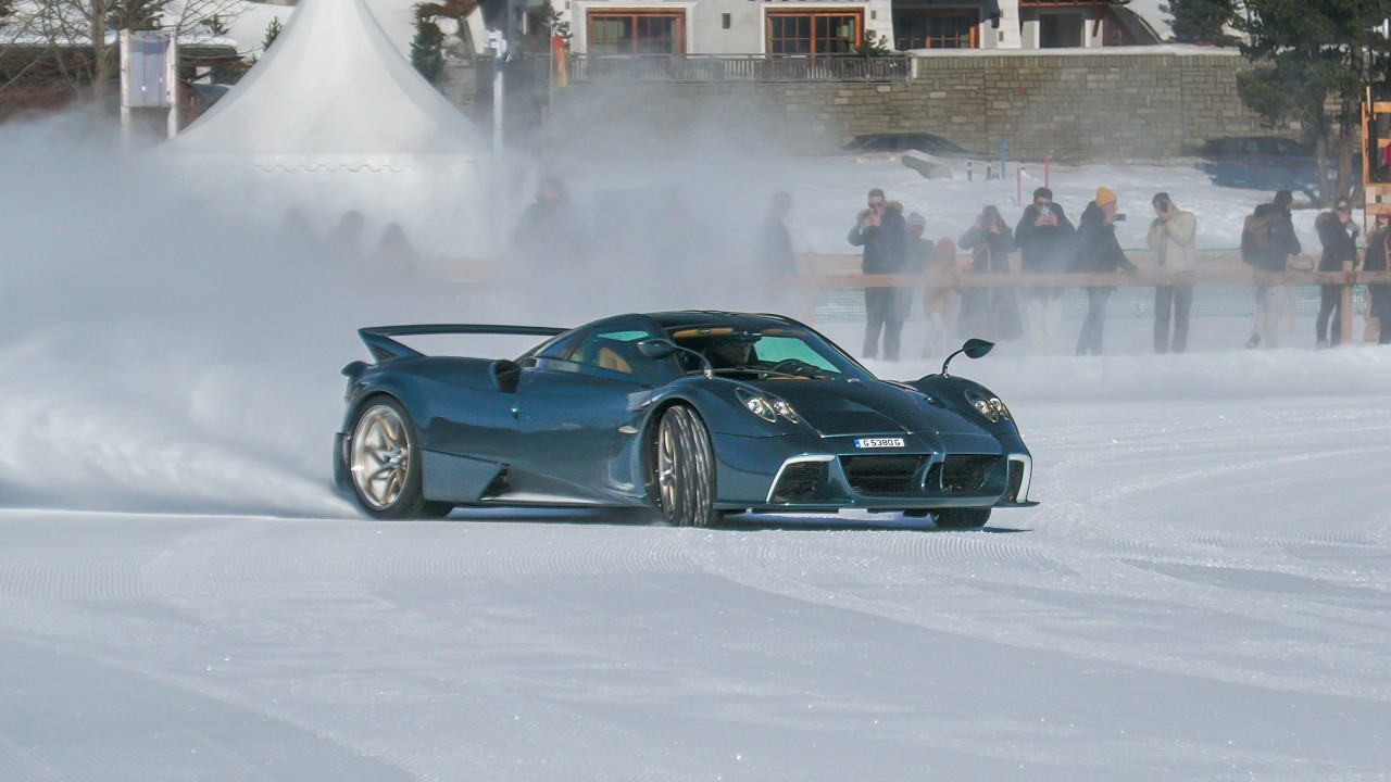 1 of 1 Pagani Huayra Epitome DRIFTING during The ICE 2025!