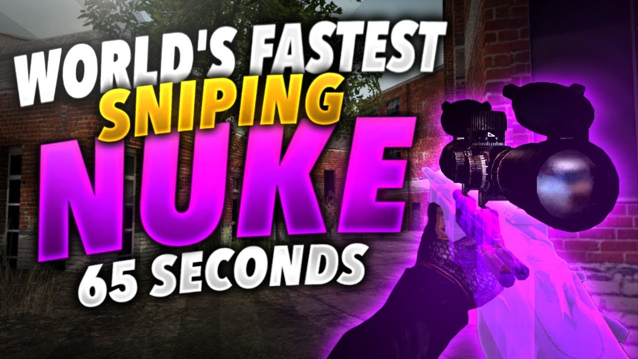 [Bullet Force] The World's Fastest Sniping Nuke | (1:05) | M40A5 Nuke