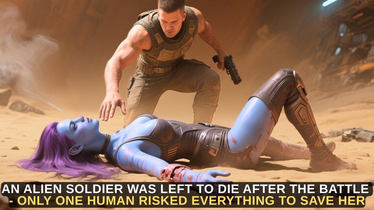 Alien Soldier Was Left to Die After Battle—Only a Human Pilot Refused to Abandon Her, Sci Fi