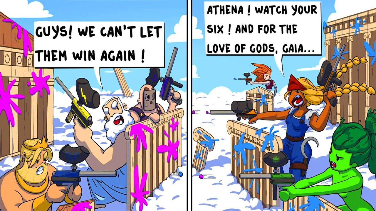 Hilarious Comics Illustration About Gods By Goofygodscomics #2  || Dumic