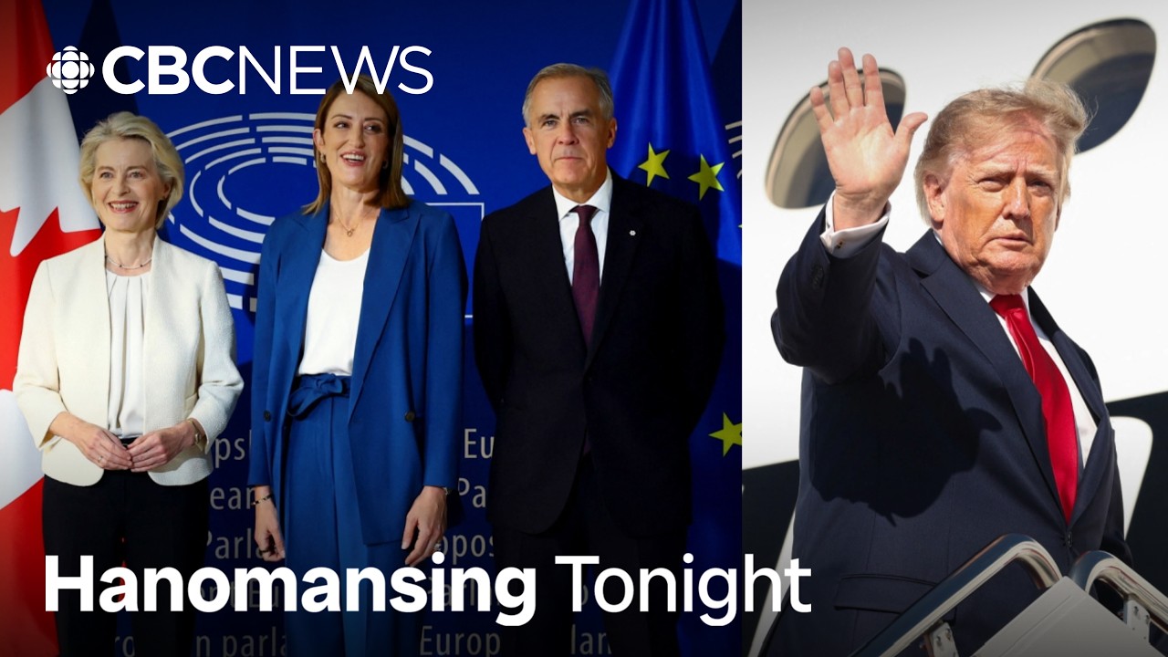 Trump calls Canada potentially becoming an EU associate member 'laughable' | Hanomansing Tonight