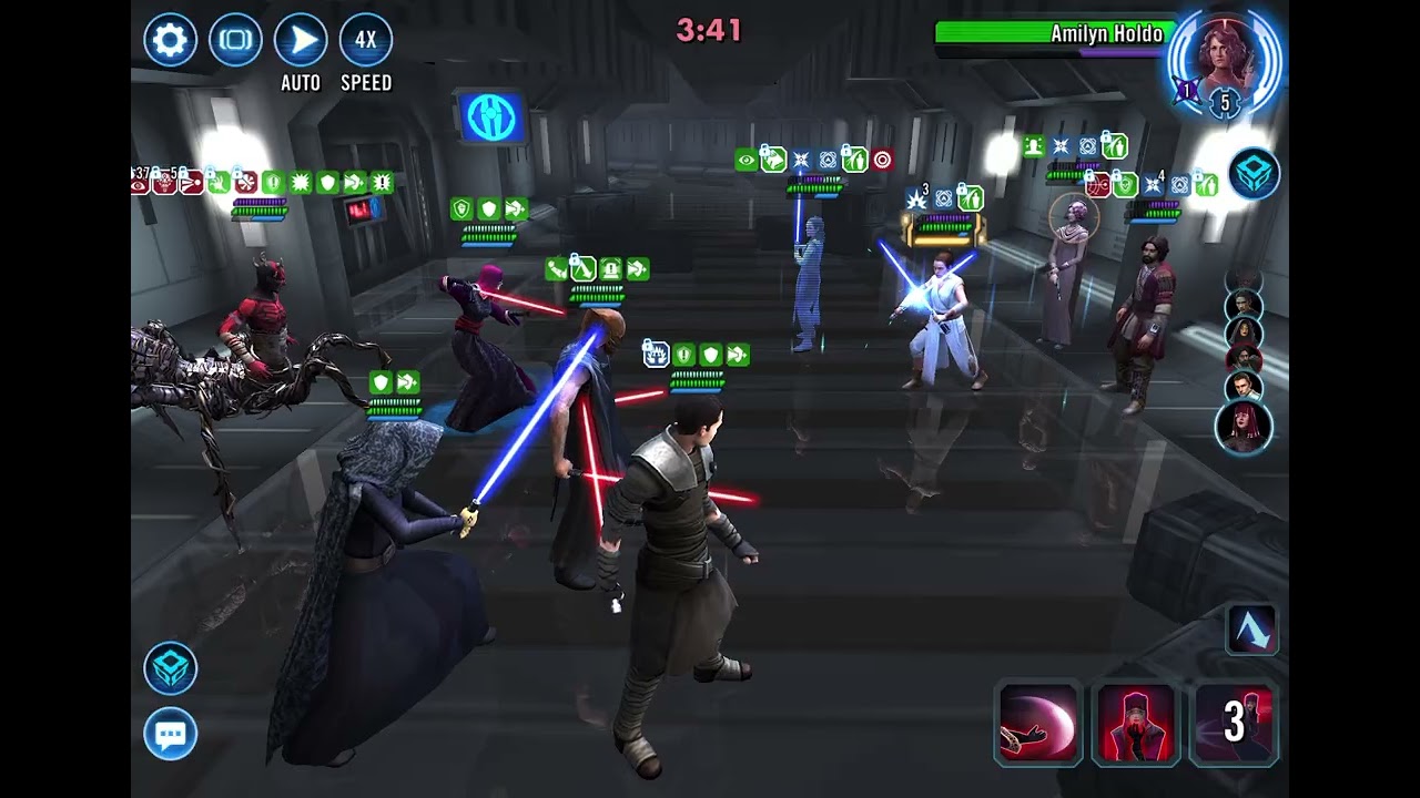 5v5 GAC - Stranger vs Rey/Ezra