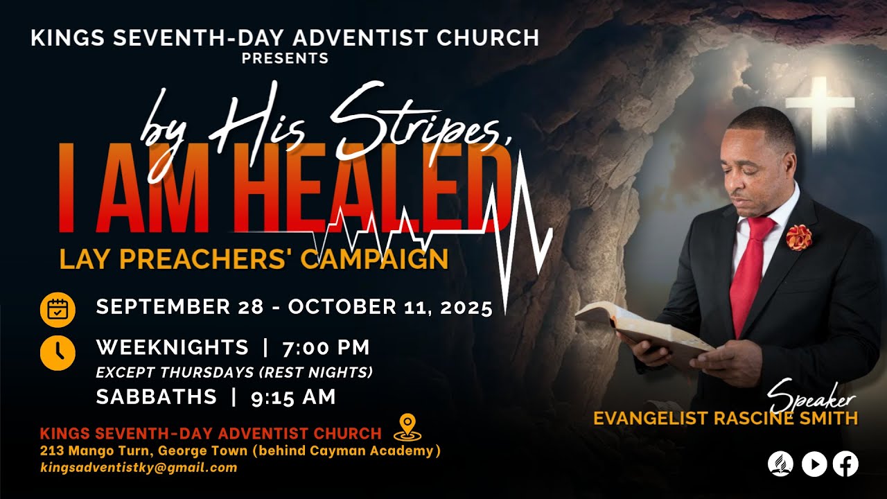 By His Stripes, I am Healed Campaign | Elder Rascine Smith | Session 3 | 30-SEP-2025