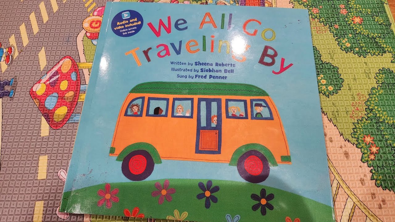 We all go traveling by～ from Barefoot～非常推荐！一岁小娃就可以开始听读，大人也爱唱，很多交通工具的音效～#绘本 #bookreview #barefoot 