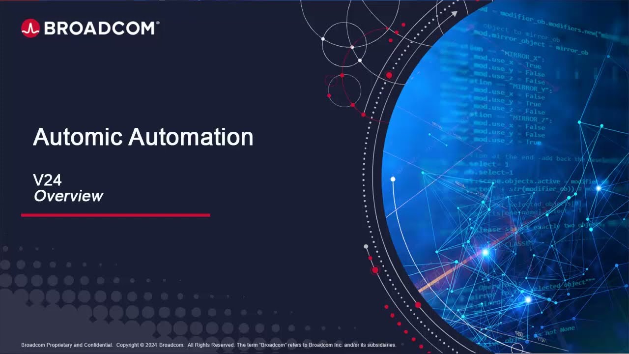Automic Automation Version 24: Overview