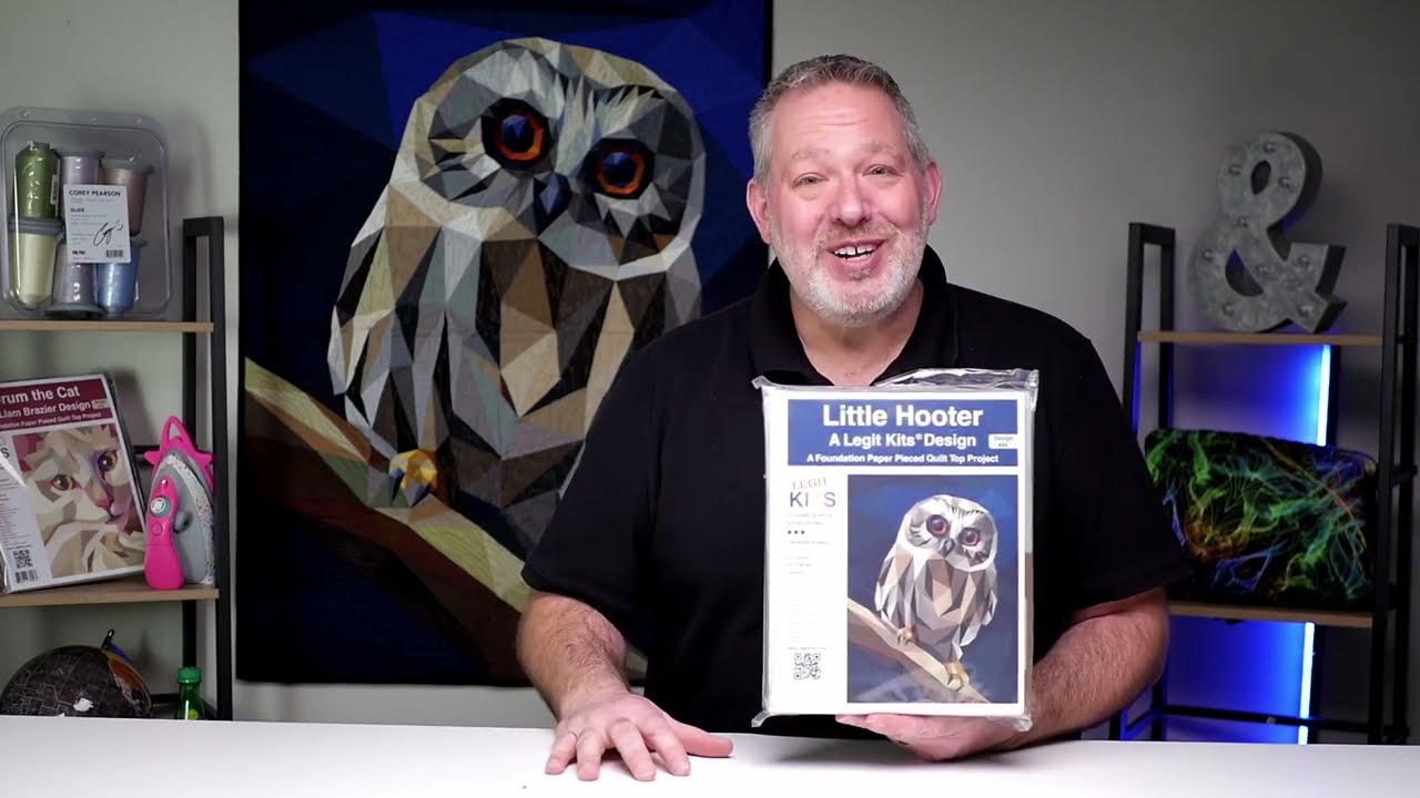 Legit Kits Little Hooter Quilt Kit and Pattern