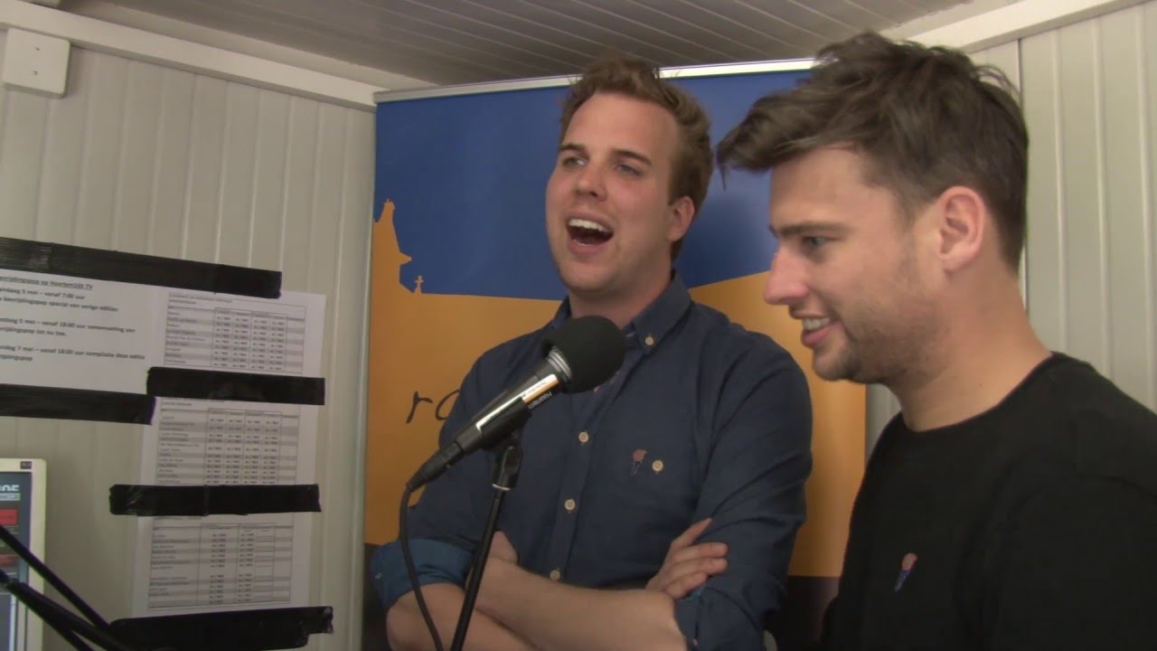 3FM DJ's Barend en Wijnand in de studio bij Haarlem105 | Haarlem105