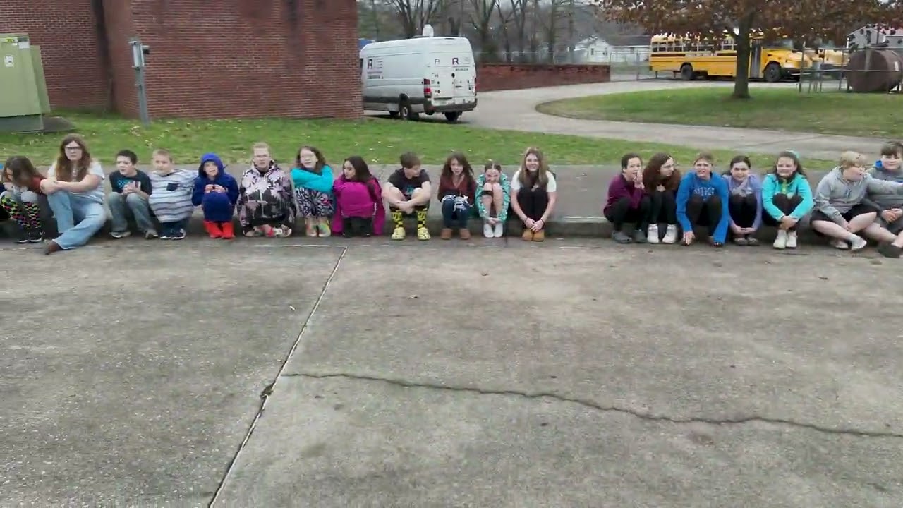 Visiting with students at Brodhead Elementary School - K3 Air Drones