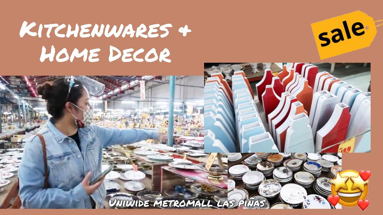 Vlog: Murang Kitchenwares at Home Decors | Uniwide Metromall Las Piñas