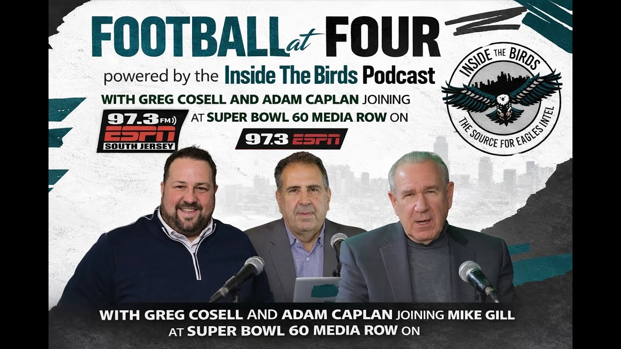 Football at Four From Media Row: Adam Caplan, Greg Cosell Explain Changes Coming To Eagles Offense