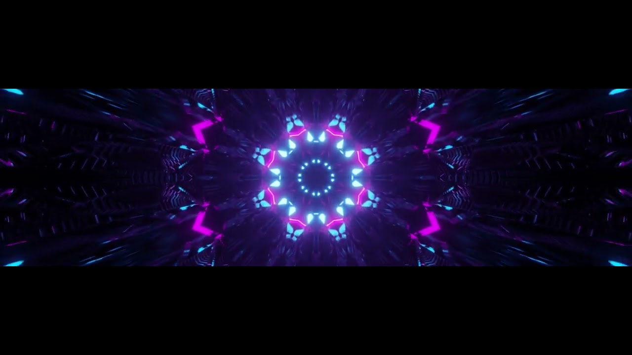 Sci Fi Tunnel #nosound 60 Min #screensaver #art 60fps 4K #32:9 #ultrawide #49