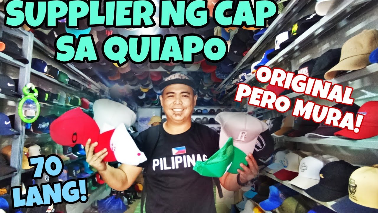 BAGSAKAN ng ORIGINAL CAP sa QUIAPO| DAYUHIN mo muna bago ka mag punta sa KILALAng MALL