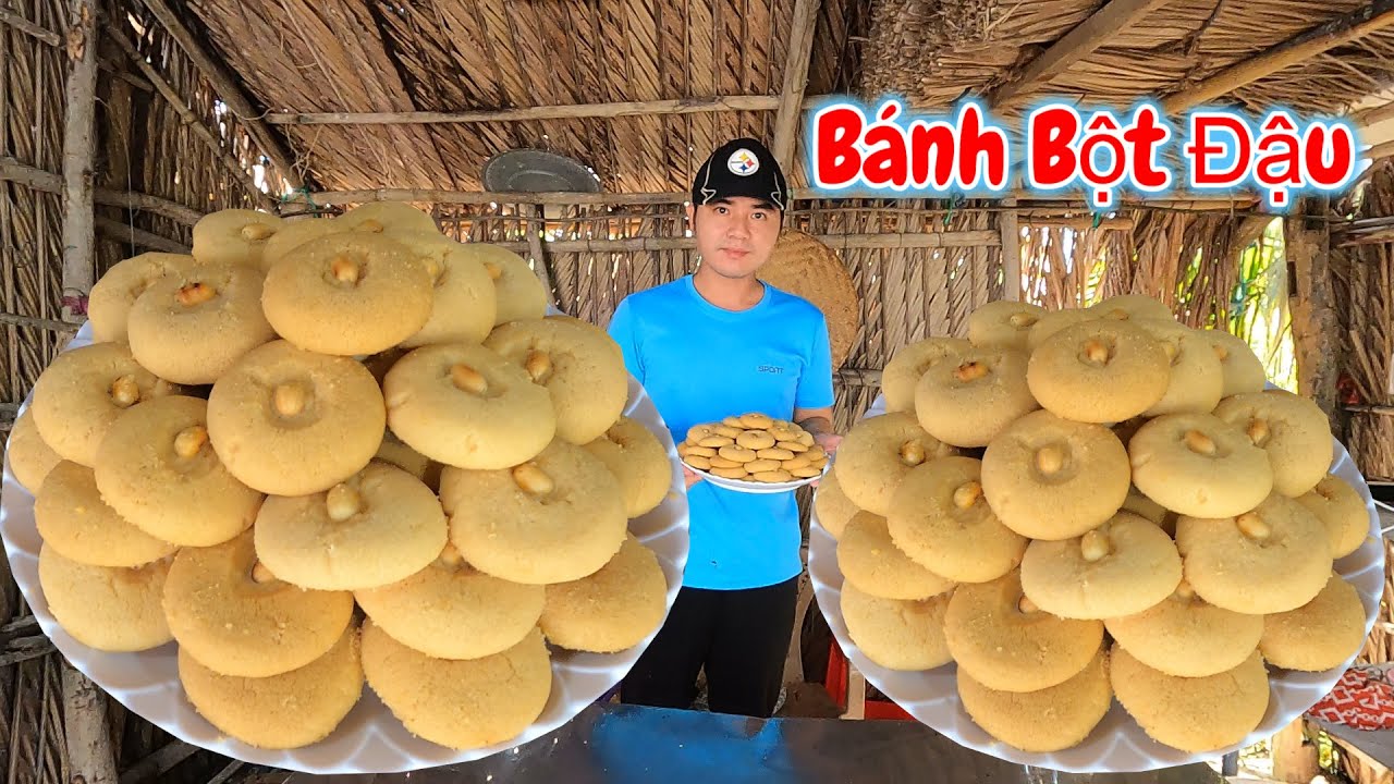 Cách Làm BÁNH BỘT ĐẬU Truyền Thống Thơm Béo Cho Ngày TẾT | Thuận Miền Tây#172