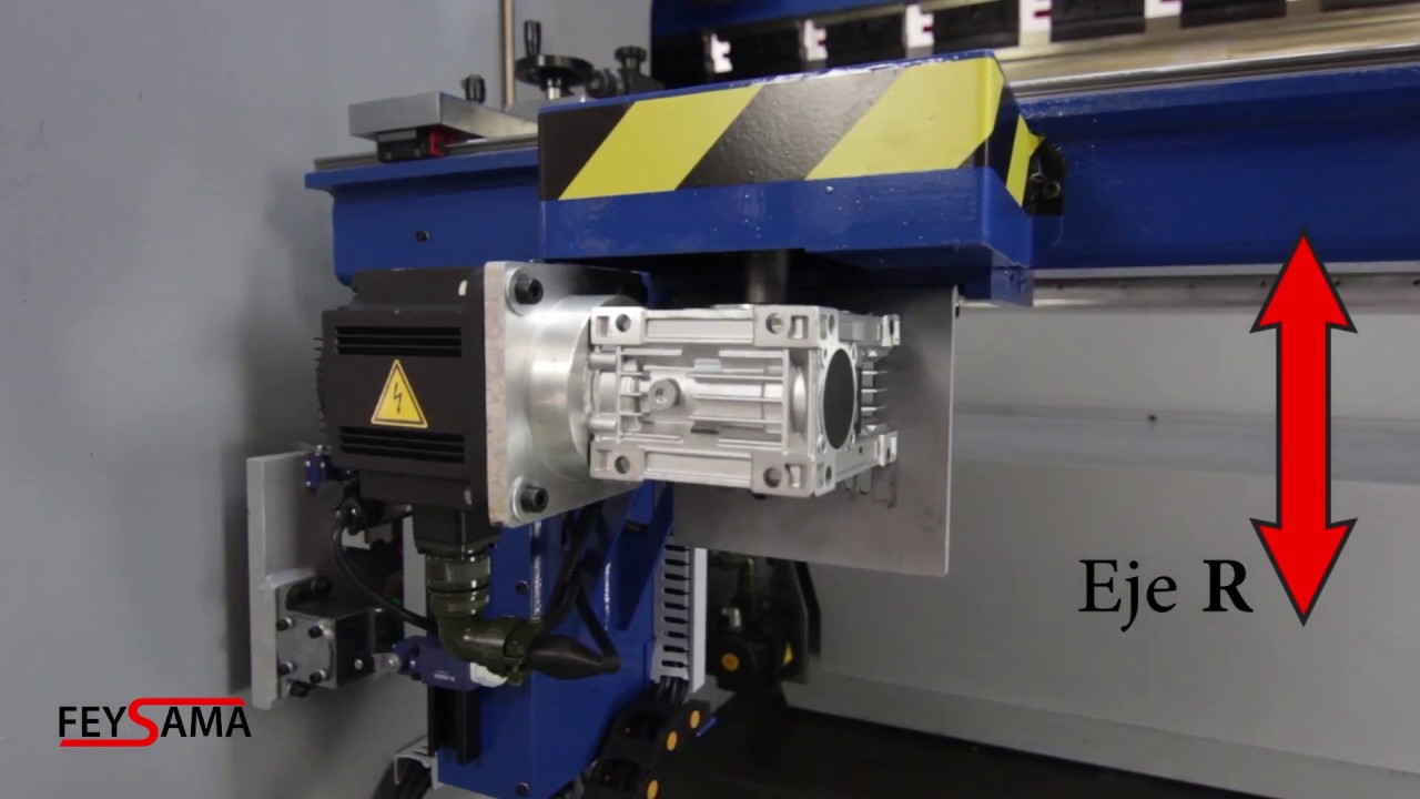 Plegadora CNC funcionamiento en 2 ejes | Eje Z CNC |  3-6 ejes Opcionales