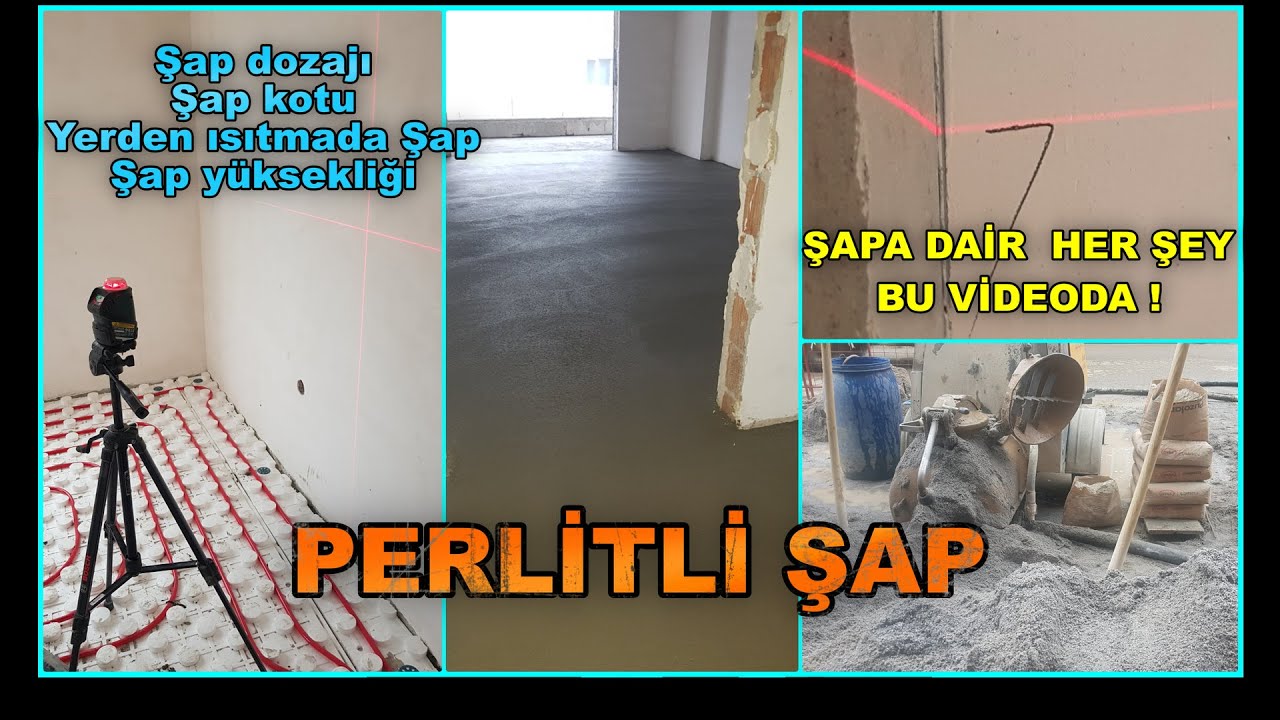 #ŞAPA DAİR HER ŞEY / #ŞAP #DOZAJ ı NEDİR ?  / #ŞAP #KOTU / #YERDEN #ISITMADA #ŞAP nasıl olmalıdır ?