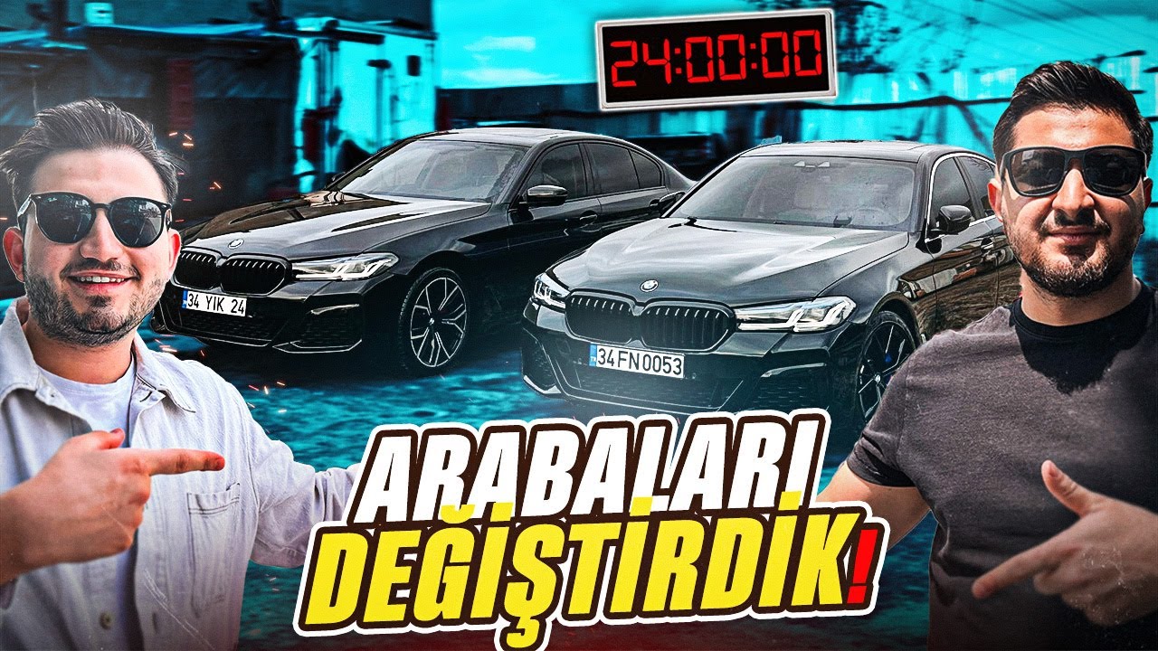 1 GÜNLÜĞÜNE ARABALARI DEĞİŞTİRDİK ! #11