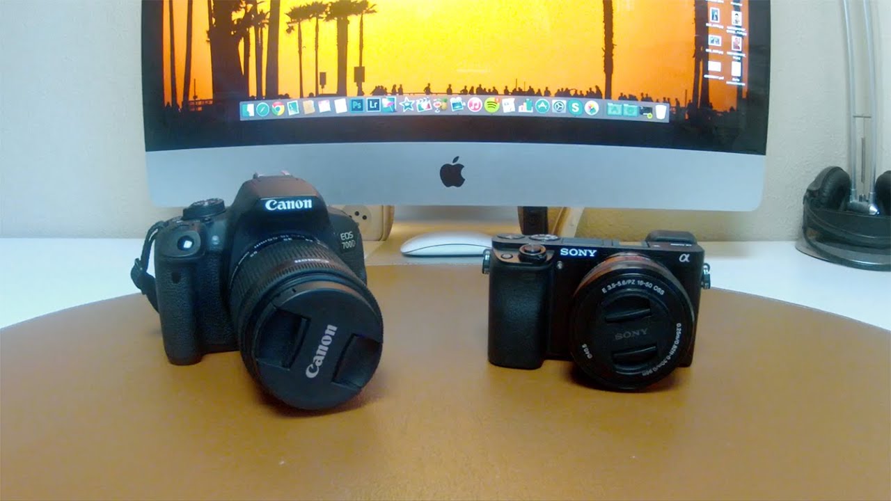 Sony A6000 vs Canon EOS 700D (T5i) | Comparativa