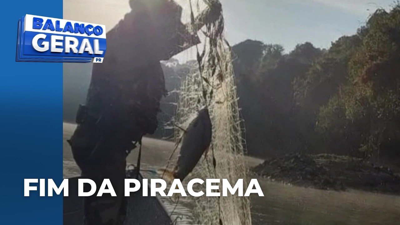 Polícia Ambiental registra 33 prisões e apreende quase 200 kg de peixes na região de Maringá