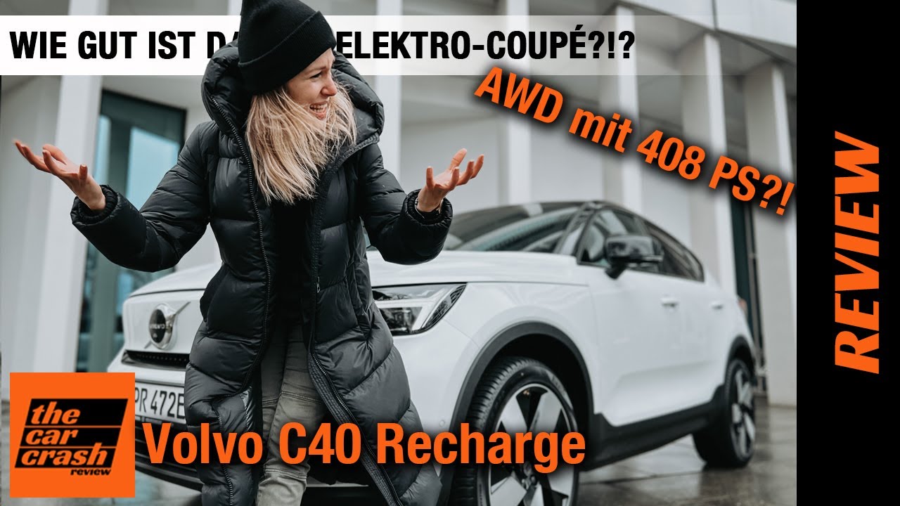 Volvo C40 Recharge (2022) Was kann das Elektro-Coupé?! 🇸🇪 Fahrbericht | Review | Test | Single Motor