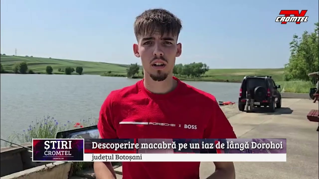 Descoperire macabră pe un iaz de lângă Dorohoi