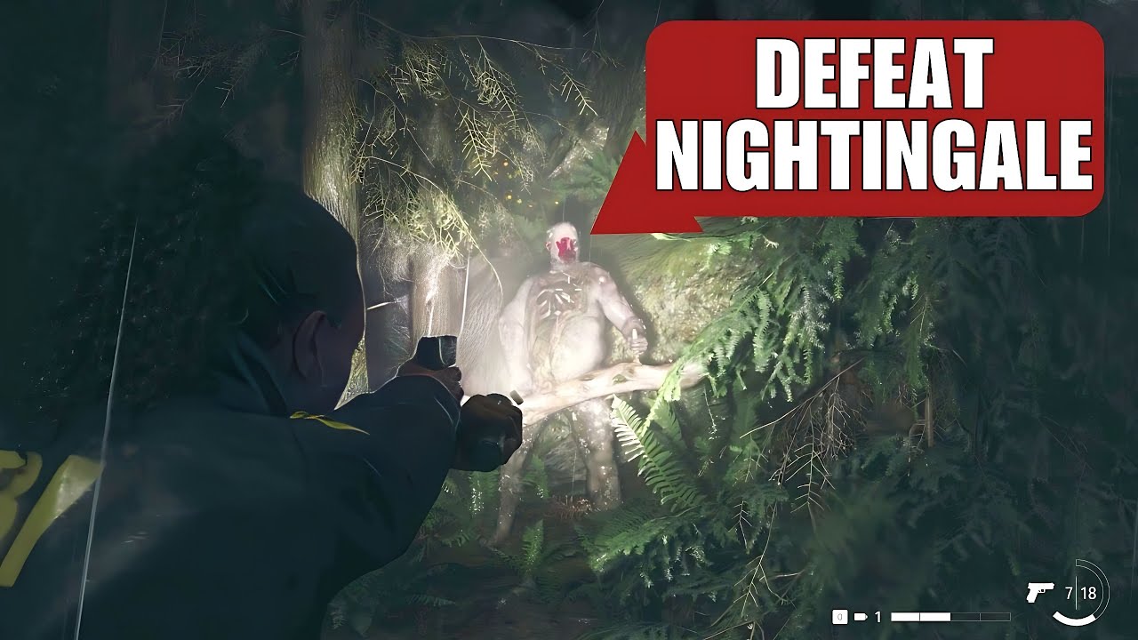 Defeat Nightingale (Boss Fight) Alan Wake 2