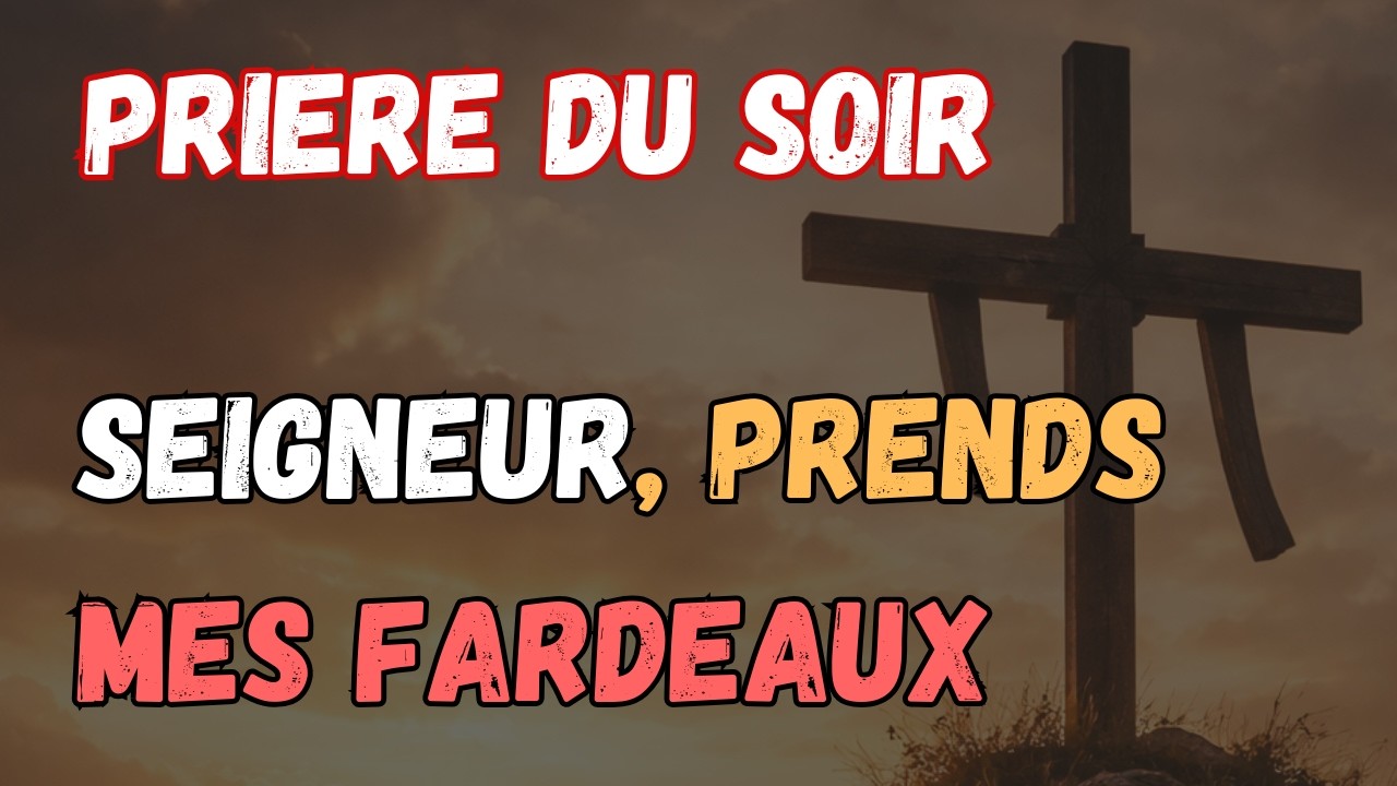 DÉPOSE LE STRESS, LA COLÈRE ET LES FARDEAUX AVANT DE DORMIR CE SOIR | PRIÈRE POUR DORMIR EN PAIX