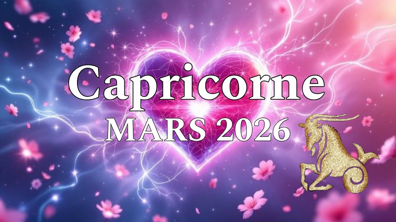 Capricorne Mars 2026 Un beau changement en perspective 