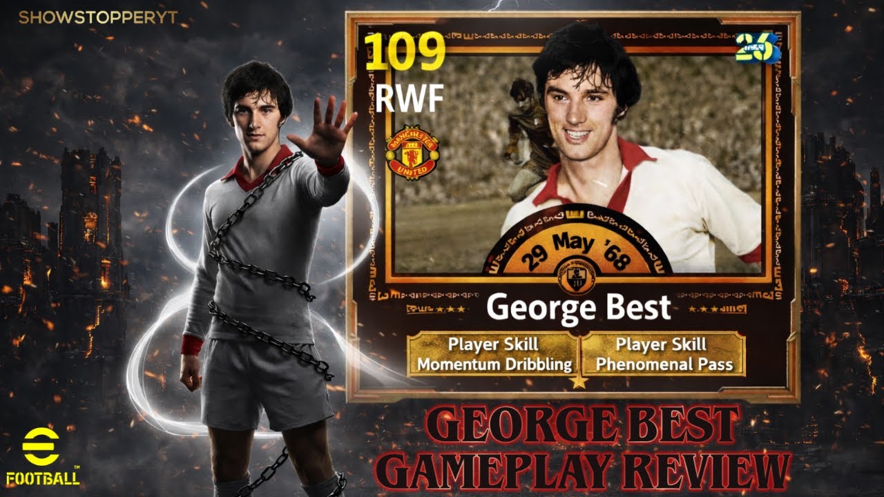 George Best Gameplay Review😁🎁 #efootball2026