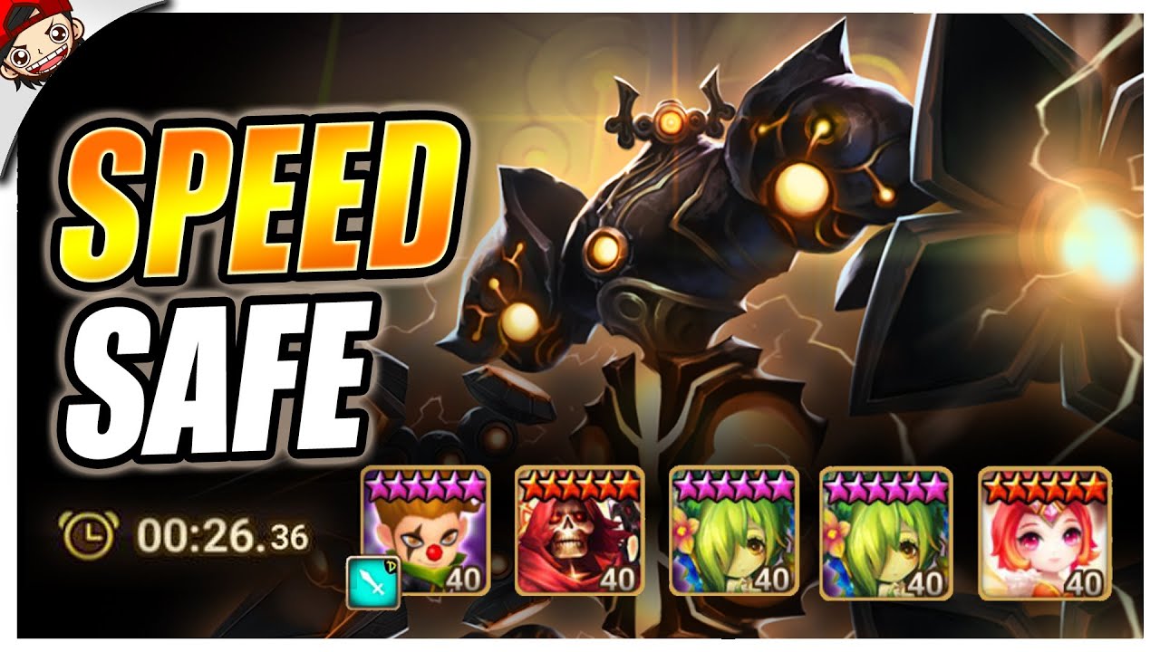 🔴 SPEED & SAFE SF10 : TATU SATH C'EST OP AUSSI EN FORTERESSE D'ACIER !! - SUMMONERS WAR