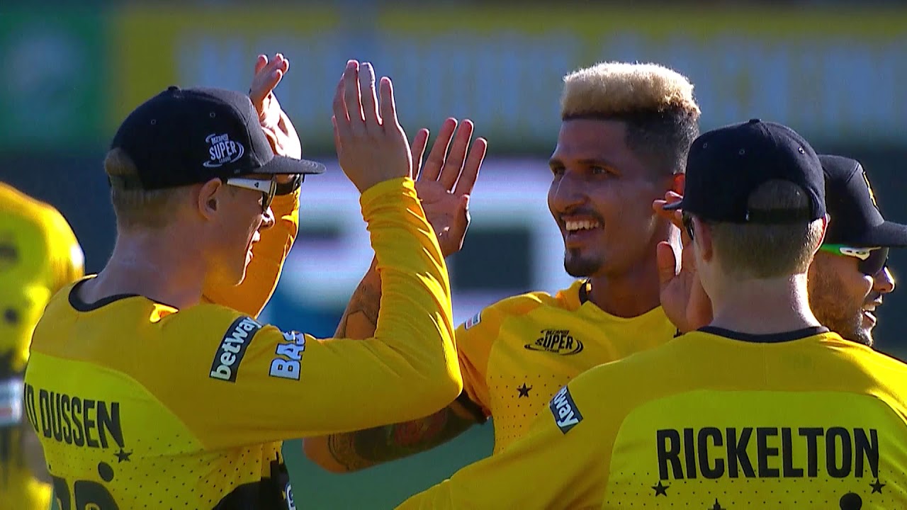 Match 19 Full Highlights: NMB Giants vs Jozi Stars