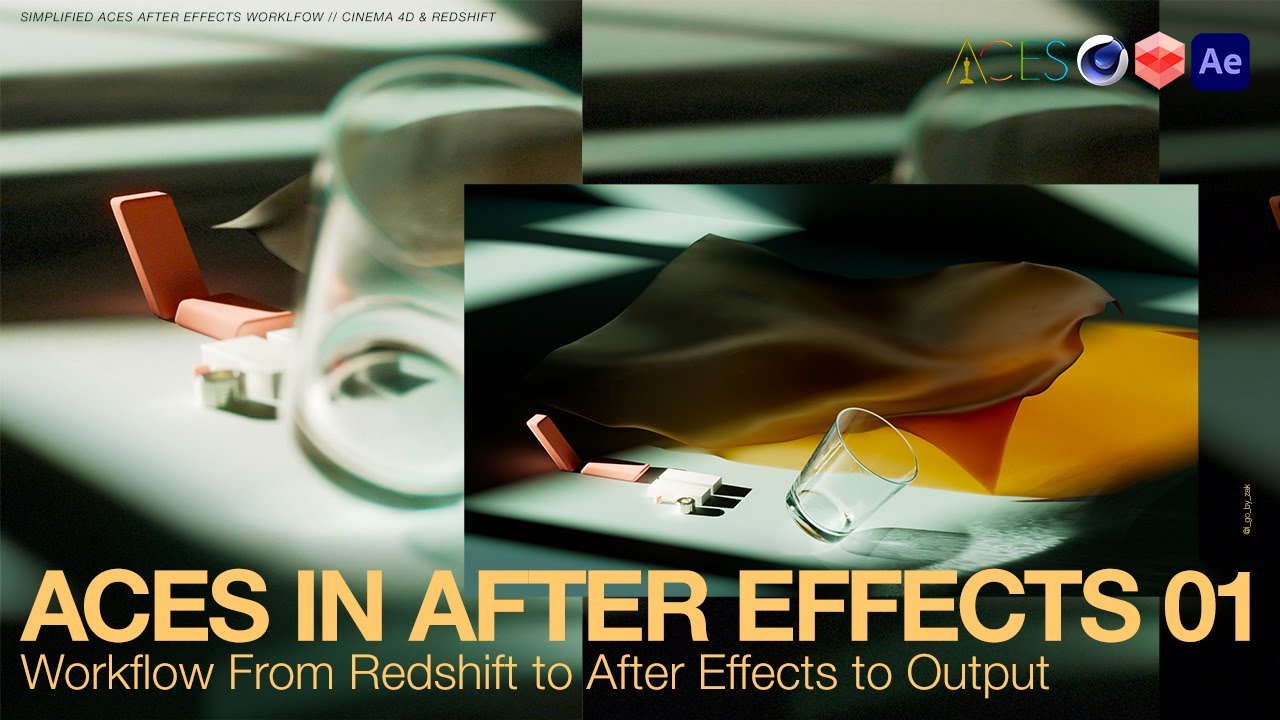 Better Redshift Renders using ACES with After Effects