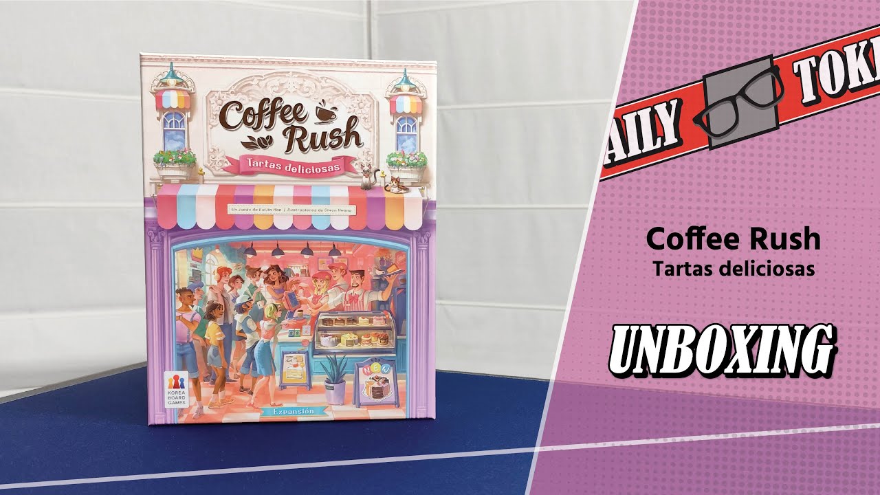 COFFEE RUSH: Tartas deliciosas - Unboxing
