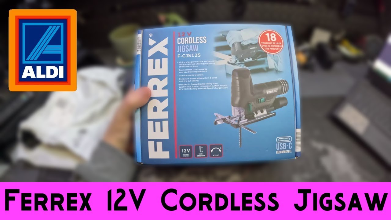 The  Ferrex 12V Cordless Jigsaw #aldi
