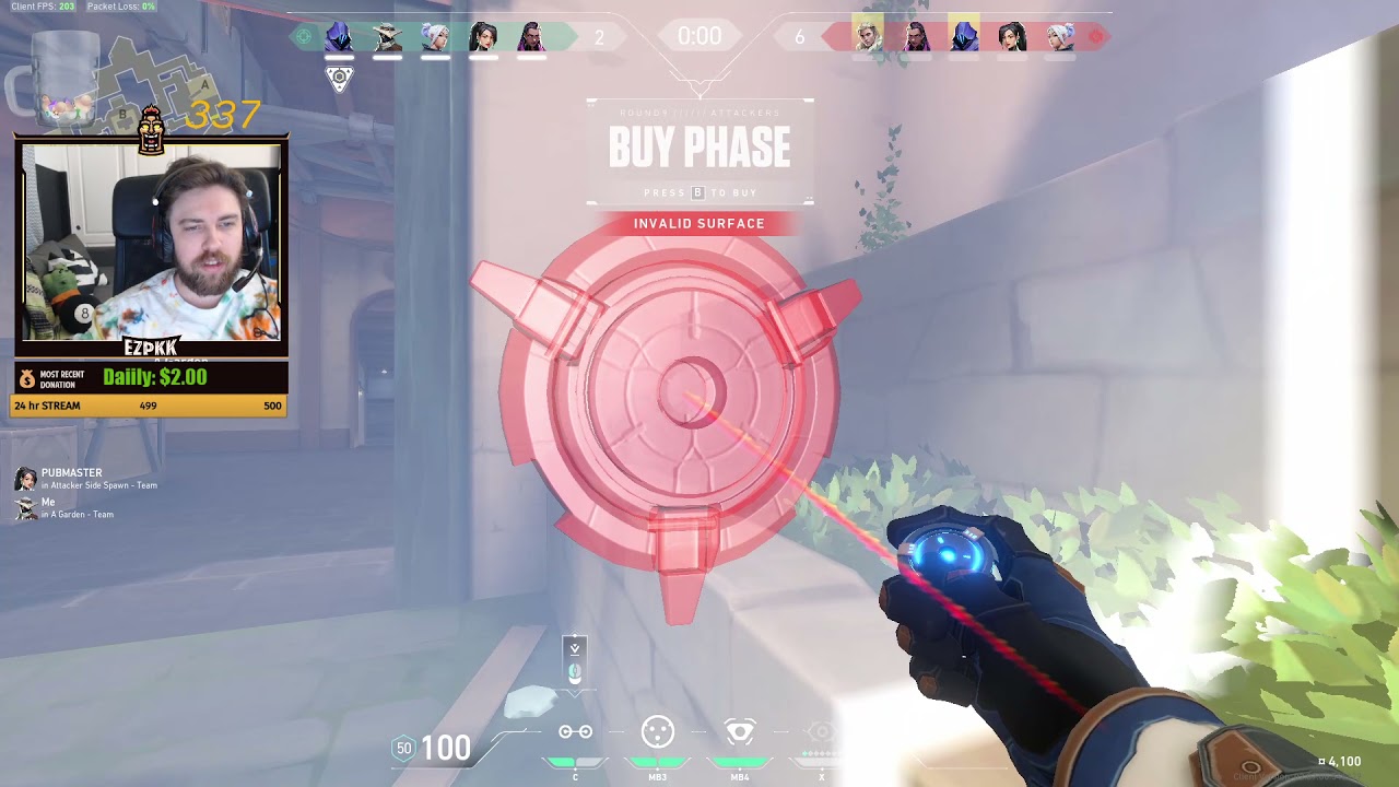 EZPKK CYPHER GAMEPLAY ! VALORANT GAMEPLAY [ FULL MATCH VOD ]