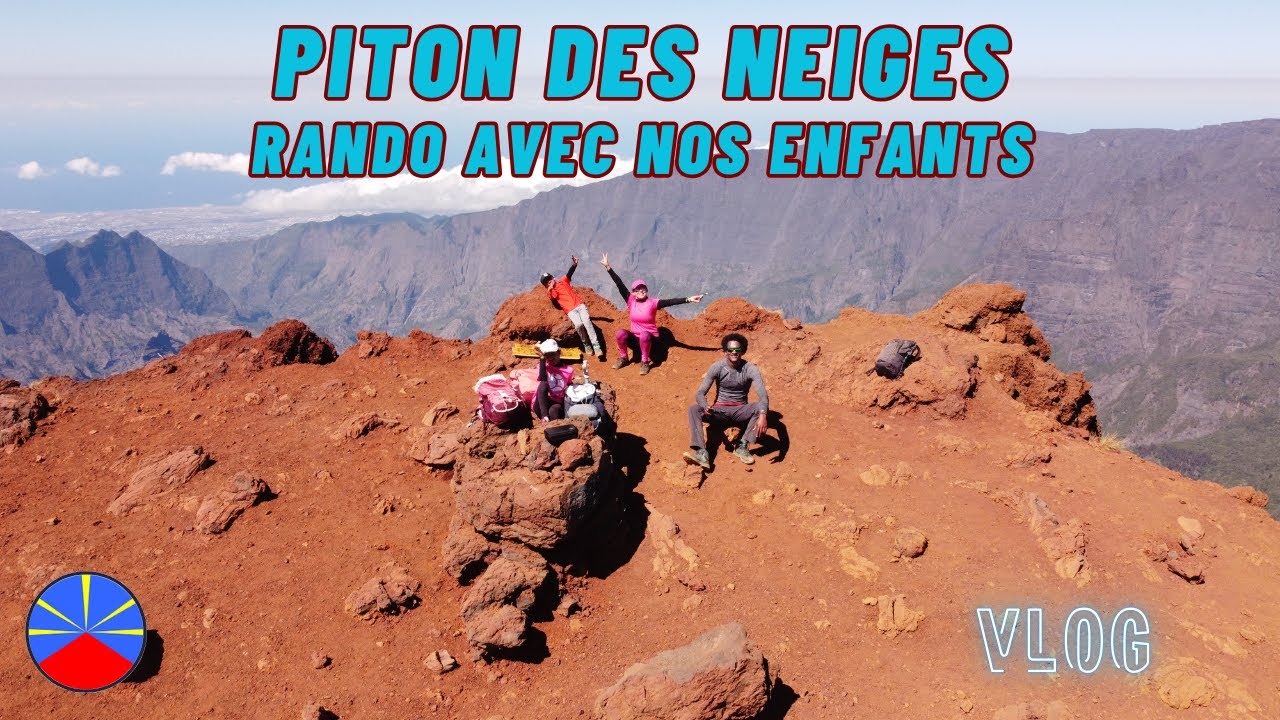 Rando Vlog | Piton des Neiges | Avec nos enfants 7 & 10ans | Reunion Island