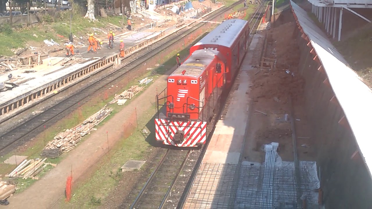GE U11B #1514 con el Recaudador por Arist&oacute;bulo del Valle