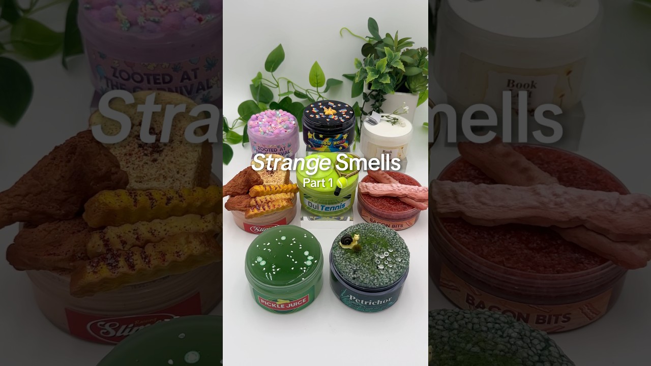 Strange Smells Collection: Friday 6/6 7pm EDT 🎾📖🌈🌱 what kind of smells should we do next???