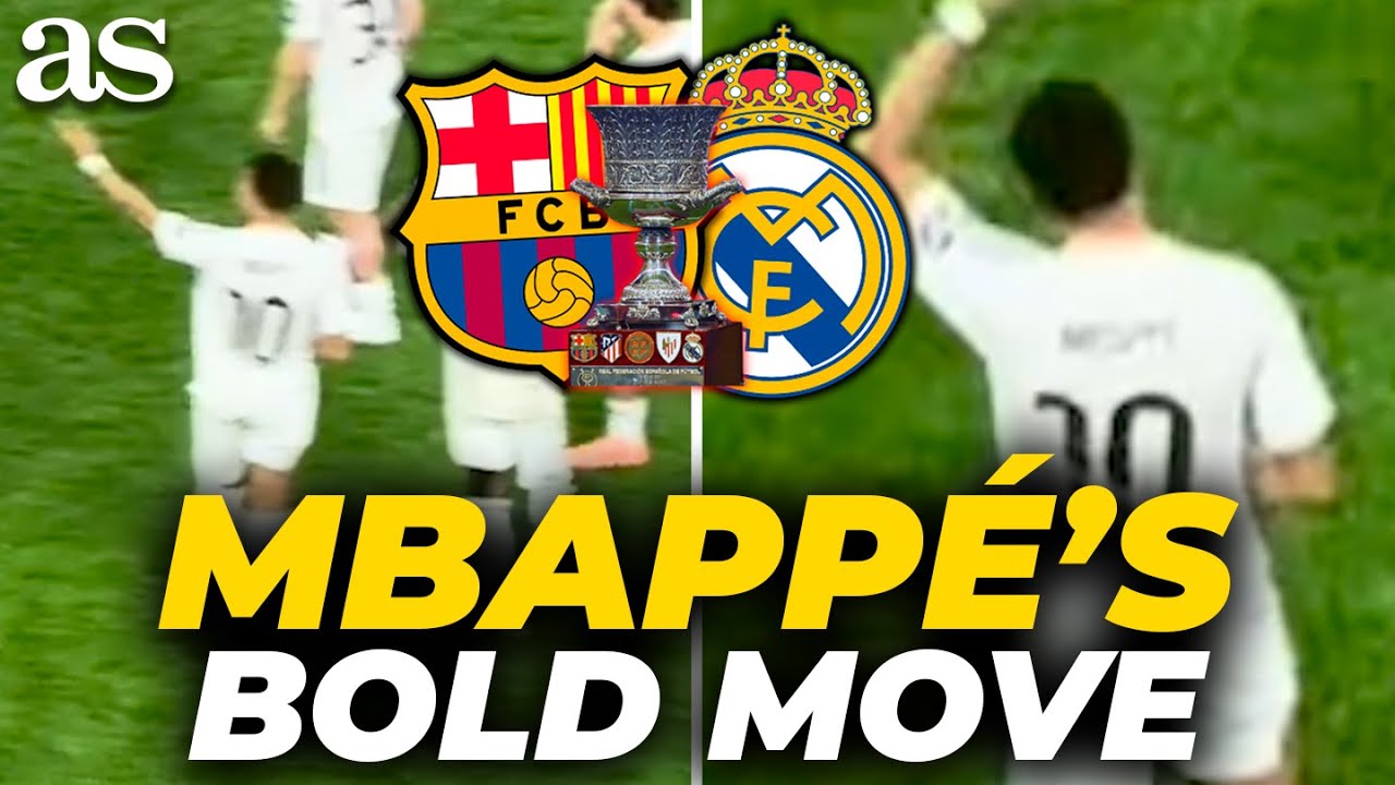 MBAPP&Eacute; shocks fans with BOLD COMMAND to teammates after BARCELONA'S GUARD OF HONOR